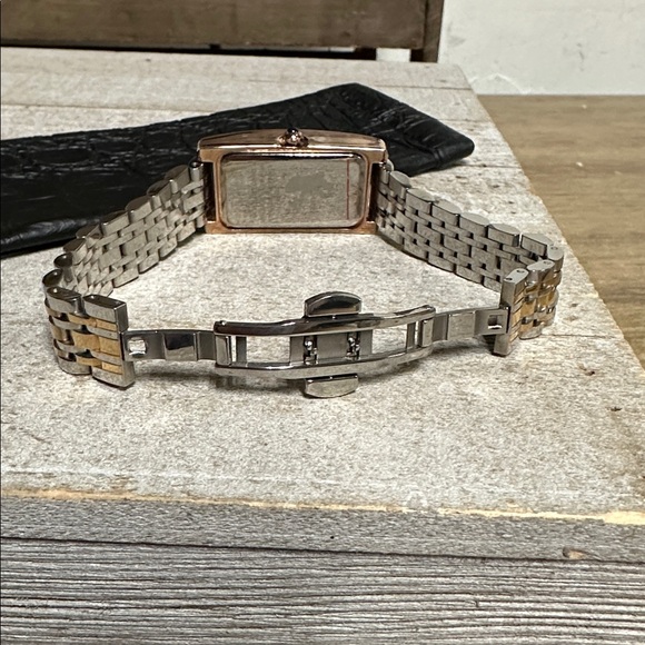 *Brand new battery* Stauer great shape Veronica gold silver rose gold watch - Picture 7 of 8